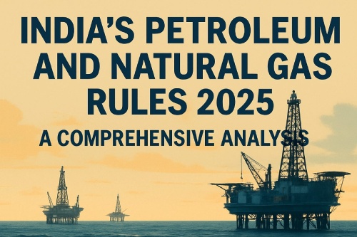 Redefining Energy Governance: Key Takeaways from India’s PNG Rules 2025